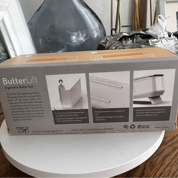 BUTTERLIFT Butter Dish New in Box - Picture 5 of 6
